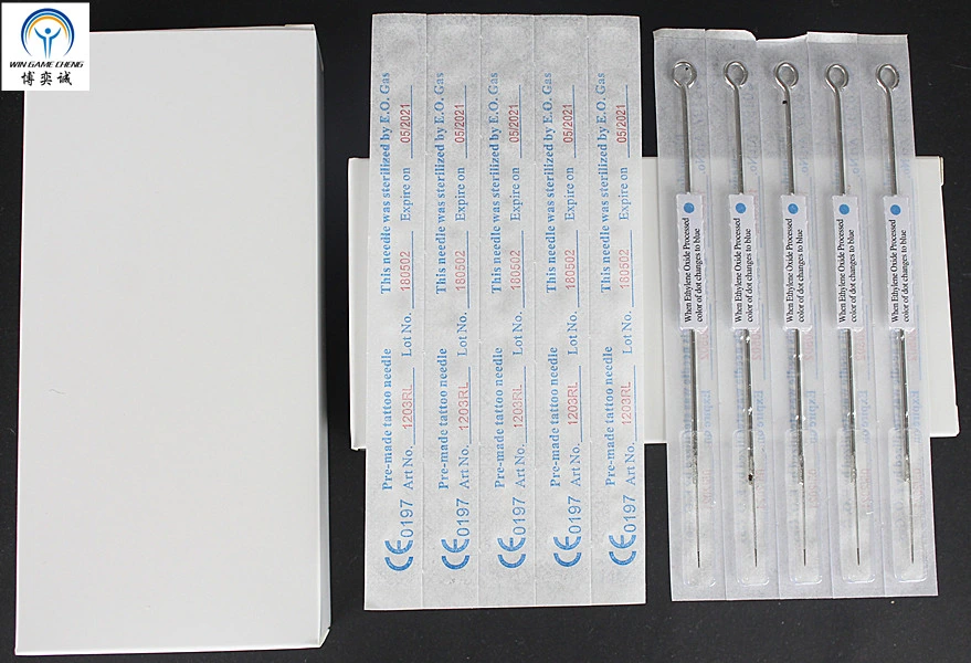 Sterilized Disposable Pre-Made Tattoo Needle (1203RLT) Traditional Tattoo Needle