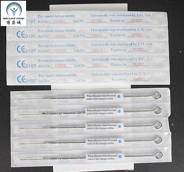 Sterilized Disposable Pre-Made Tattoo Needle (1207RLT) Traditional Tattoo Needle