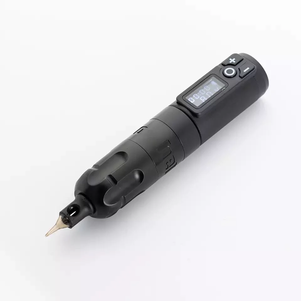 Newest Replaceable Rechargeable Battery Wireless Rotary Motor Digital Display Tattoo Battery Pen for Tattoo Kit