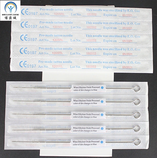 Sterilized Disposable Pre-Made Tattoo Needle (1207RLT) Traditional Tattoo Needle