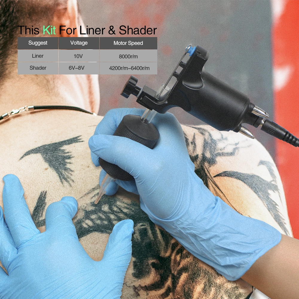 Wholesale Permanent Body Art Tattoo Machine Complete Professional Tattoo Set for Beginner Professional Tattoo Machine Kit