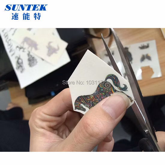 Laser temporäre Tattoo Transferdruck Papier Wasser Aufkleber Tattoo Papier