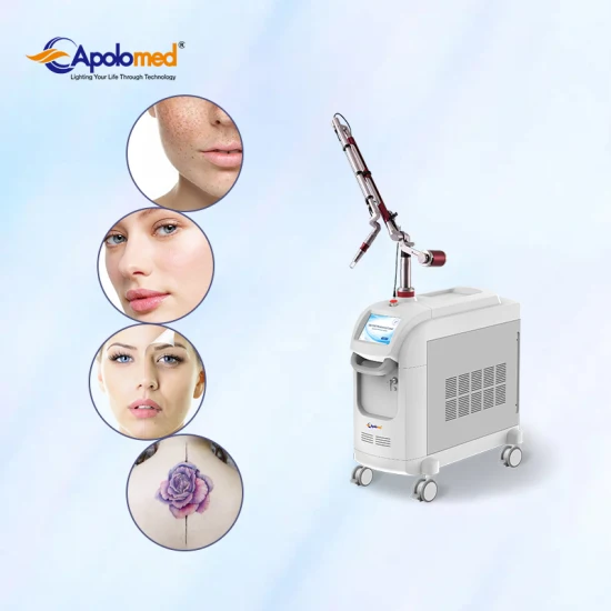 Medizinische Pico Tattoo Entfernung Laser Ausrüstung Akne Narbe Falten Entferner Schmerzlose Haar Tattoo Entfernung Maschine Pikosekunden ND YAG Laser Stift mit neuester Technologie